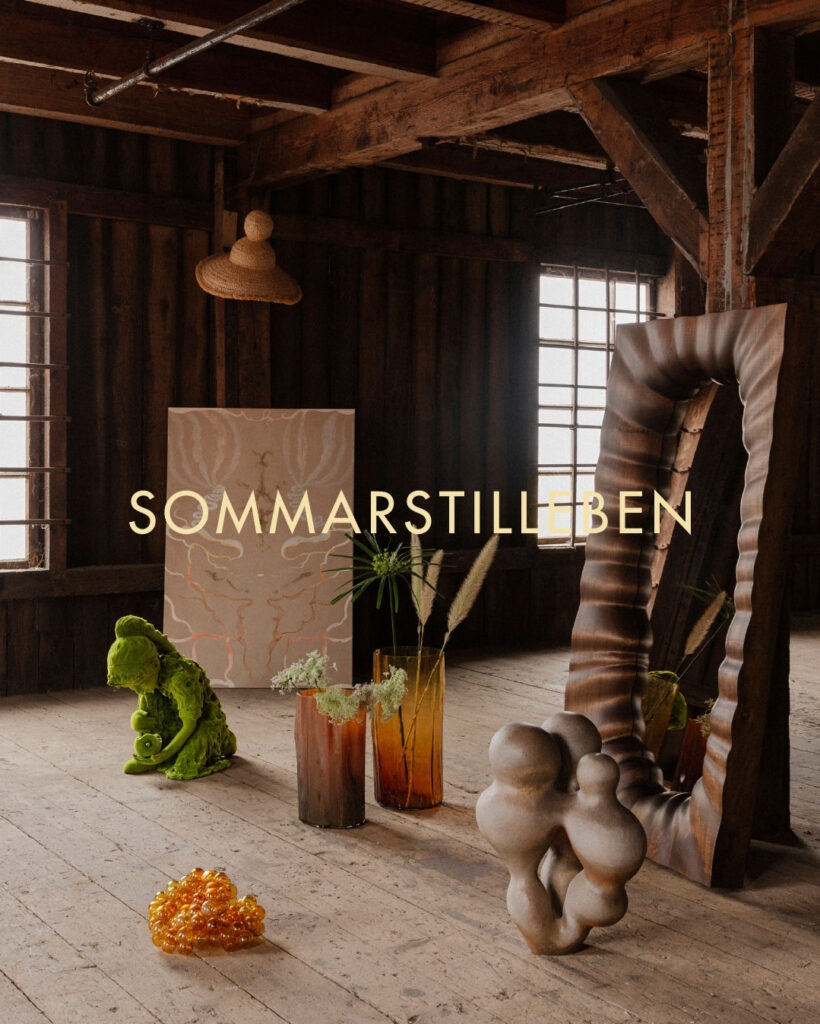 15.6.–24.8.2025
This summer, Lokal makes an all-summer-long expedition to Billnäs, an old ironworks village to the West of Helsinki. Bringing beauty in the form of artwork, crafts and handmade homeware into a space which still starkly echoes its unique history, the Sommarstilleben exhibition is a celebration of Lokal’s core values. The still lifes are an ode to the magical, fleeting nature of the Nordic summer. The abundance consists of works in various mediums and materials, in varying scale and subject, by a number of Finnish and Finland-based contemporary artists and artisans.