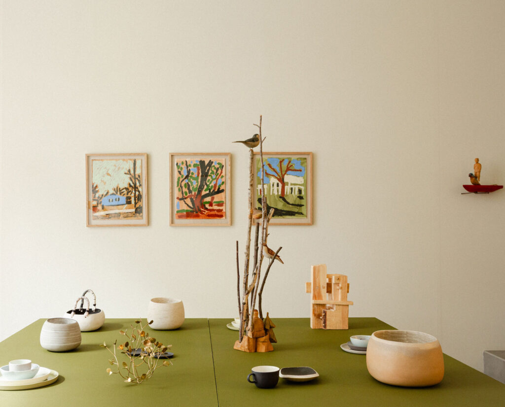 29.5.–15.8.2026
This summer, Lokal spreads its budding branches across a few different addresses. Following by the group exhibition A Prima Vista at 3daysofdesign in Copenhagen, a homecoming exhibition, At First Blush, takes place in the Billnäs ironworks village at the peak of summer. Preceding it, we have a glimpse of it all at Lokal Gallery in Helsinki.